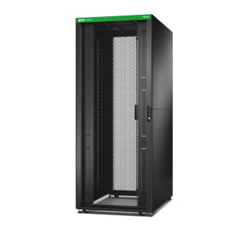APC | ER8222 | Cabinet rack | 42U 800 x 1200 | Montare pe podea | Usi perforate | Negru, 