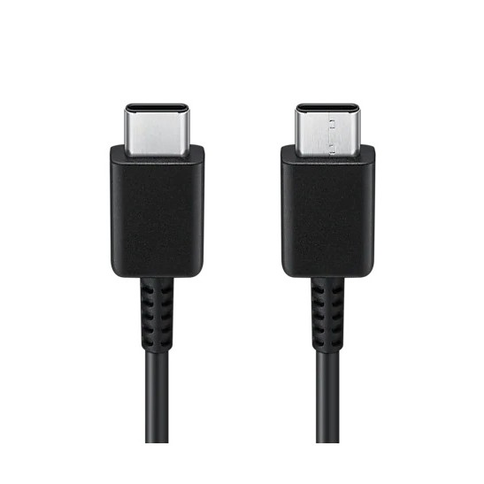 CABLU alimentare si date smartphone Samsung, USB Type-C (T) la USB Type-C (T), cauciuc, lungime 1 m, negru, 