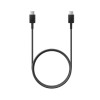 CABLU alimentare si date smartphone Samsung, USB Type-C (T) la USB Type-C (T), cauciuc, lungime 1 m, negru, 