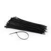 TILE prindere cablu GEMBIRD, 100pcs., 250*3.6 mm, din Nylon, rezistent UV, black, 