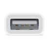 Adaptor USB smartphone Apple, Lightning (T) la USB 2.0 (M), cauciuc, alb, 