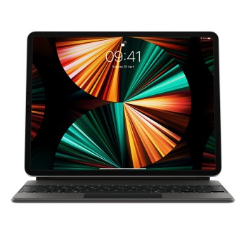 Apple Magic Keyboard for iPad Pro 12.9-inch (5th) - US English - Black, 