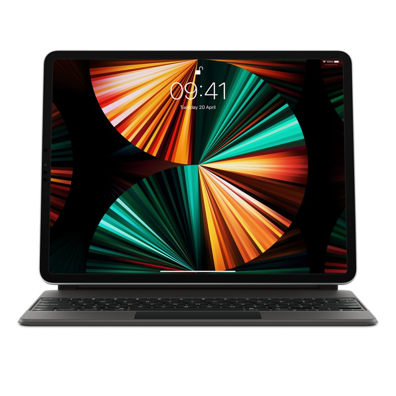 Apple Magic Keyboard for iPad Pro 12.9-inch (5th) - US English - Black, 
