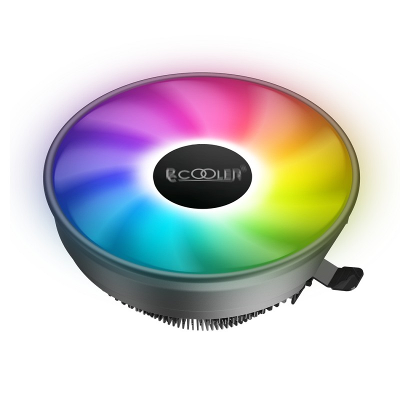 COOLER  PCCOOLER, skt. universal, racire cu aer, vent. 120 mm x 1, 1800 rpm, fixed LED RGB 