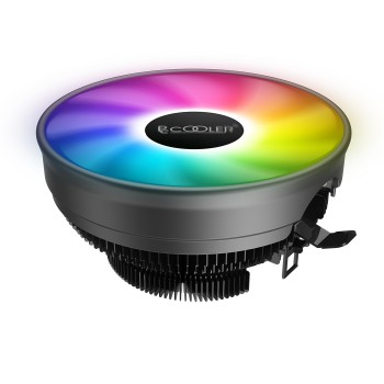 COOLER  PCCOOLER, skt. universal, racire cu aer, vent. 120 mm x 1, 1800 rpm, fixed LED RGB 