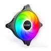VENTILATOR PCCOOLER PC 120x120x25 mm, RGB LED fix, 3 PIN, Hydro Bearing, fixed LED RGB, 1 buc. in pachet 