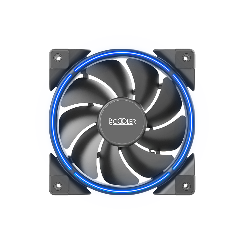 VENTILATOR PCCOOLER 120x120x25 mm, 33 blue LED, Hydro Bearing, 