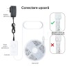 BANDA LED TP-Link  RGBIC,  Wi-Fi 2.4 Ghz incorporat, consum 20.5W, banda 5m, control prin aplicatia Tapo, comenzi vocale 