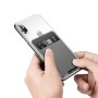 PORTCARD silicon Baseus, compatibil cu majoritatea telefoanelor de pe piata, atat timp cat telefonul este mai lat de 62 mm si mai lung de 95mm, gri deschis 
