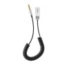 ADAPTOR Bluetooth Jack 3.5 Baseus BA01, alimentare USB, convertor audio wireless, versiune 5.0, negru 