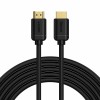 CABLU video Baseus HD Series, HDMI (T) la HDMI (T), rezolutie maxima 4K UHD (3840 x 2160) la 30 Hz, conectori auriti, 5m, negru 