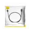 CABLU video Baseus HD Series, HDMI (T) la HDMI (T), rezolutie maxima 4K UHD (3840 x 2160) la 30 Hz, conectori auriti, 8m, negru 