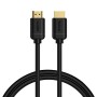 CABLU video Baseus HD Series, HDMI (T) la HDMI (T), rezolutie maxima 4K UHD (3840 x 2160) la 30 Hz, conectori auriti, 8m, negru 