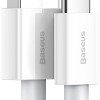 CABLU alimentare si date Baseus Superior, Fast Charging Data Cable pt. smartphone, USB la USB Type-C 66W, 2m, alb 